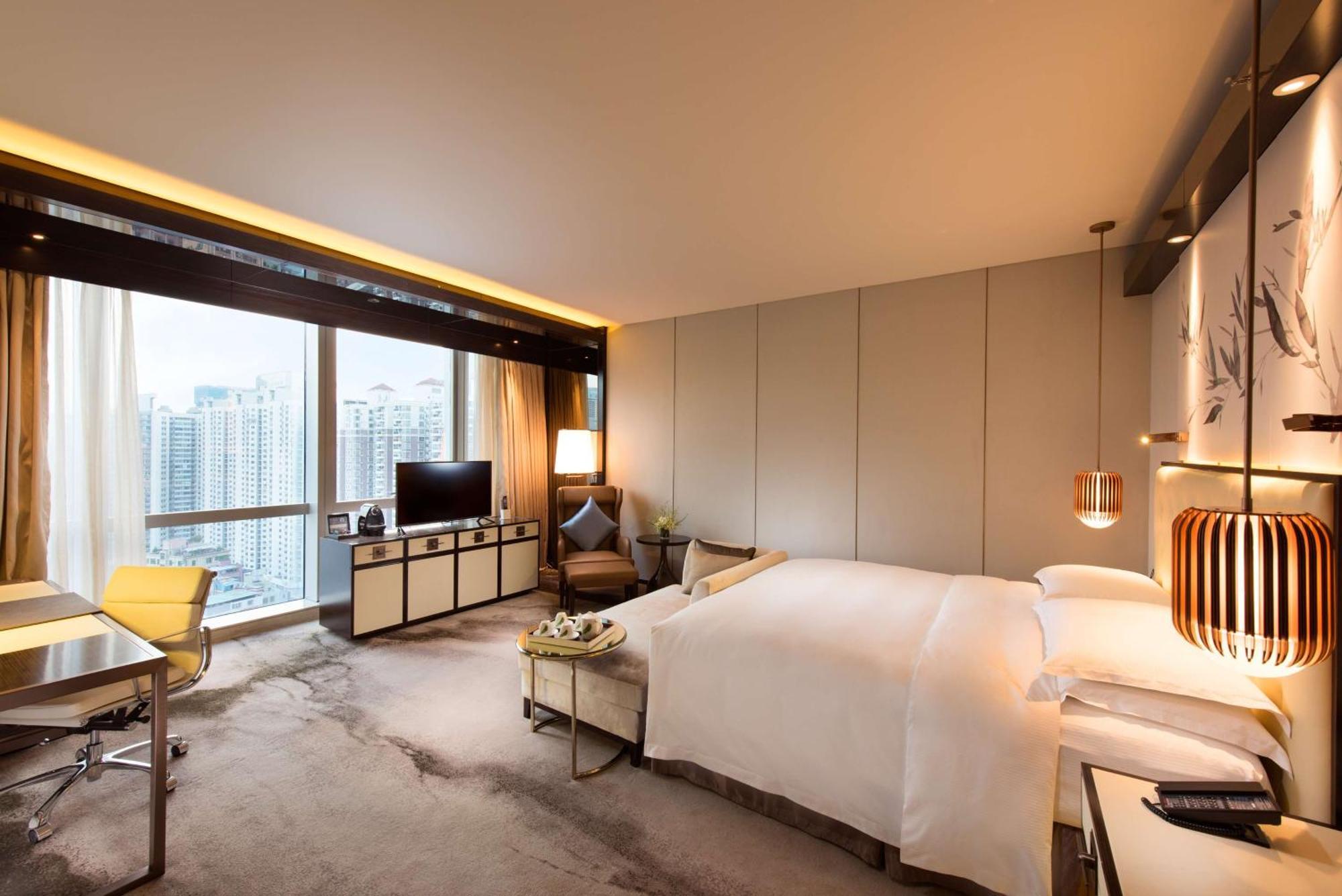 Hilton Shenzhen Futian, Metro Station At Hotel Front Door, Close To Futian Convention & Exhibition Center Εξωτερικό φωτογραφία