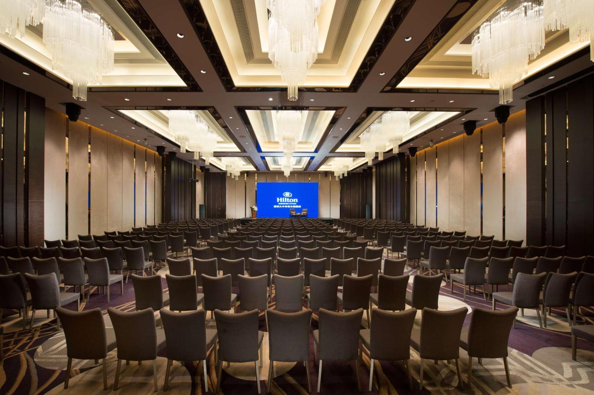 Hilton Shenzhen Futian, Metro Station At Hotel Front Door, Close To Futian Convention & Exhibition Center Εξωτερικό φωτογραφία