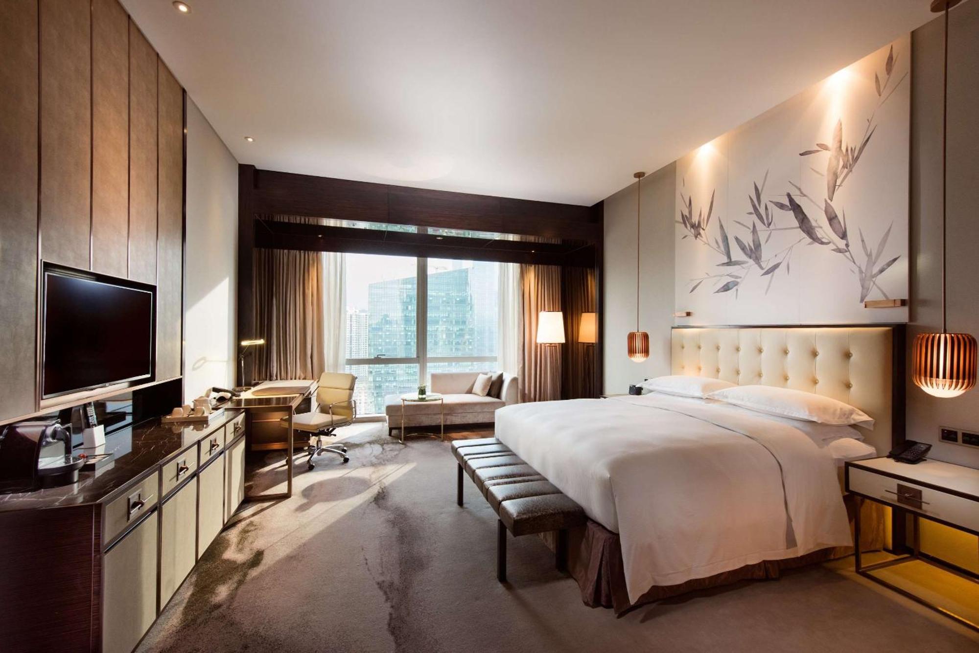 Hilton Shenzhen Futian, Metro Station At Hotel Front Door, Close To Futian Convention & Exhibition Center Εξωτερικό φωτογραφία