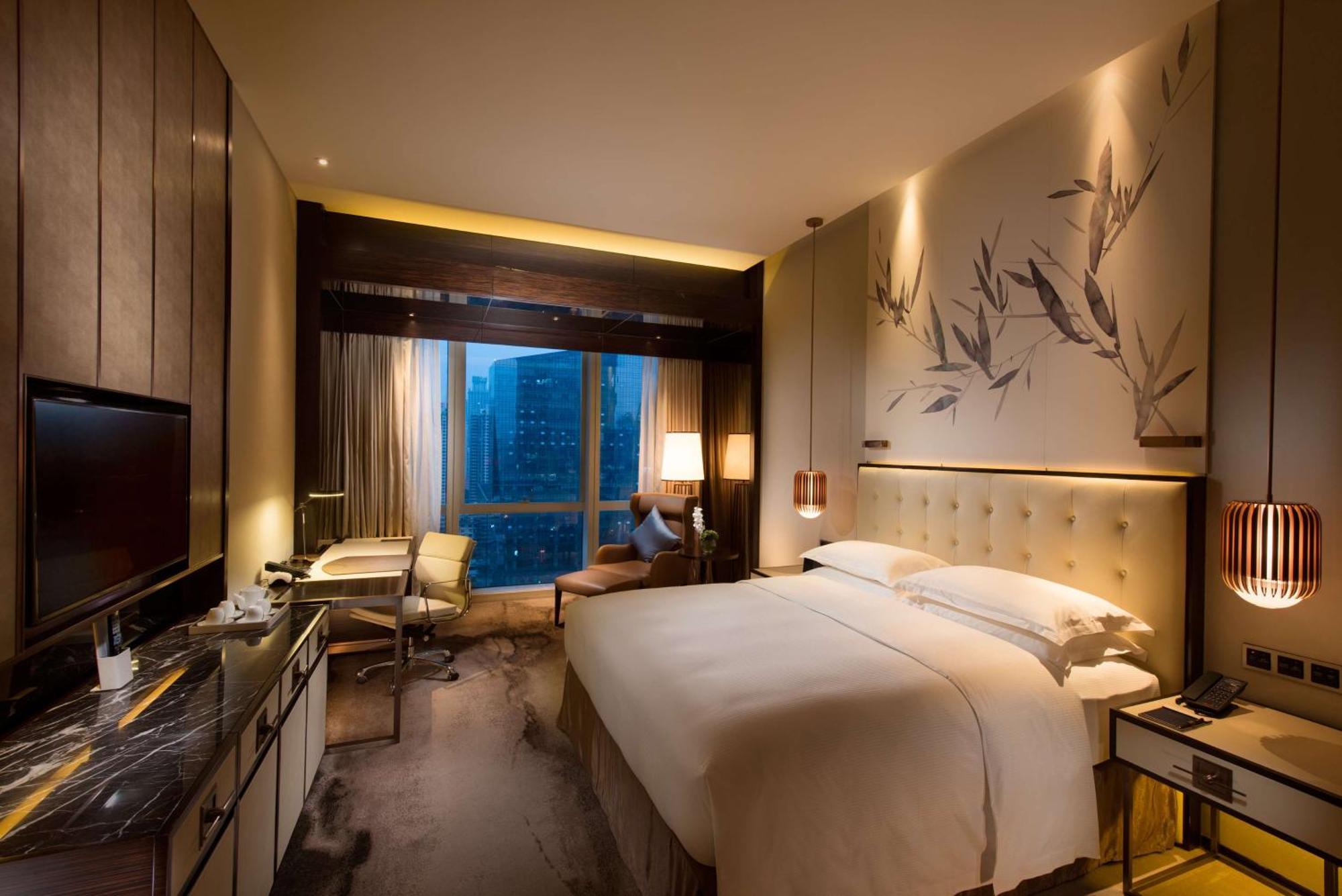 Hilton Shenzhen Futian, Metro Station At Hotel Front Door, Close To Futian Convention & Exhibition Center Εξωτερικό φωτογραφία